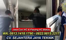 Wa. 0822.9815.2217 - 0813.1418.1790 Jasa Service Ac, Cuci Ac, Bongkar Pasang Ac Pasir Gunung Selatan, Cimanggis, Depok Terdekat – Cv. Sejahtera Jaya Teknik