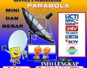 Toko Jasa Pasang Antena Parabola Mini Di Wangunharja, Cikarang Utara & Jasa Service Setting Parabola Rumahhan Area Bakasi