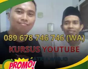 Kelas Youtuber Semarang Murah Terbukti Cepat Hasil Adsensenya