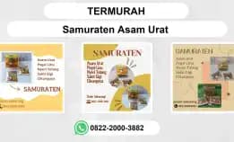 Termurah, 0822-2000-3882 Distributor Samuraten Asam Urat Fakfak