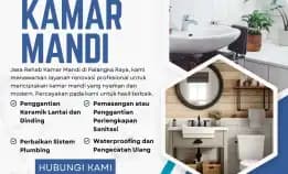 Wa 0822 5652 6933 Jasa Rehab Kamar Mandi Di Palangka Raya