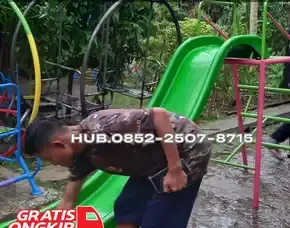 Contoh Ayunan Besi Dewasa Dan Perosotan Custom  Kec Pengasih Kulon Progo