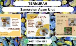 Termurah, 0822-2000-3882 Distributor Samuraten Asam Urat Batu