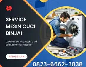 Servis Mesin Cuci Panggilan Binjai Kota