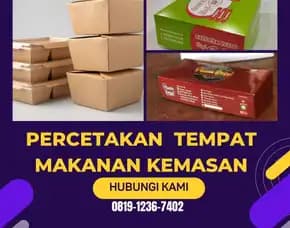 Terlaris!!  Cetak Makanan Kemasan Di Salatiga