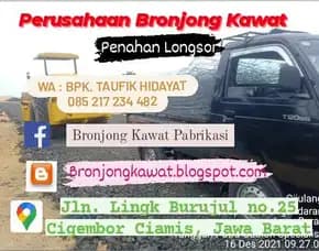 Sale, Pabrik Bronjong Kawat Maccaferri Di Gaung Anak Serka, Riau