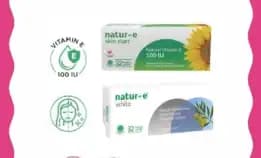 Natur-E Daily Nourishing Vitamin-E 100 Iu White Kapsul