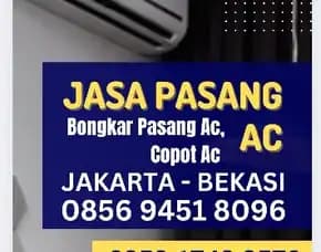 O856 9451 8o96 Jasa Copot Ac Dan Pasang Ac Jatinegara Kaum, Klender, Pulo Gadung Jakarta Timur