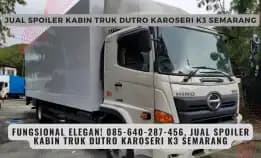 Fungsional Elegan! 085-640-287-456, Jual Spoiler Kabin Truk Dutro Karoseri K3 Semarang