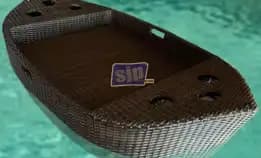 Floating Tray / Nanpan Apung Rotan Sintetis