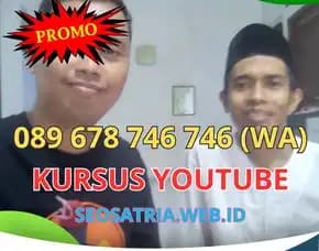 Pelatihan Youtuber Semarang Khusus Pemula Langsung Praktek Biaya Murah