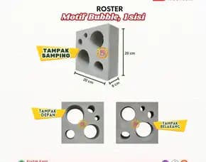 Roster Beton Bubble 1 Sisi