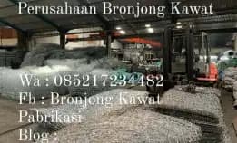 Murah !!! 085217234482, Jual Bronjong Kawat Pabrikasi Di Gondanglegi, Malang