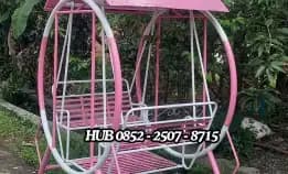 Hub 0852-2507-8715 Produksi !! Ayunan Besi Klasik Dan Mainan Playground Outdoor Kec Gekbrong Cianjur Bayar Cod Free Ongkir