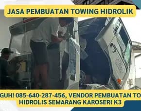 Canggih, Bengkel Pembuatan Towing Hidraulik Semarang Karoseri K3