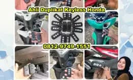 0812-9749-1551(Wa), Duplikat Kunci Keyless Terbaik Honda Pcx Adv Vario Scoopy Plered Cirebon