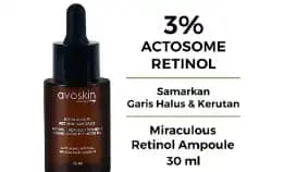 Ampoule Avoskin Miraculous Retinol 30ml-Anti Aging & Samarkan Kerutan