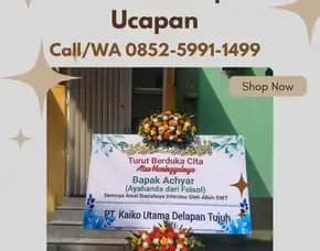 Jual Papan Bunga Ucapan Wisuda Pasuruan