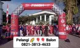 Balon Gate Start Finish Bekasi 0821-3813-4633 Pelangi Balon