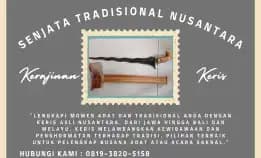 Langka 0819-3820-5158 Pembuatan Keris Jawa Keris Sampingan Alat Spiritual   Kulon Progo Medan Kerajinan Keris