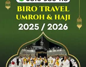 Travel Umroh Akhir Tahun 2025 Kesamben Blitar Al Bahjah, Promo Spesial Akhir Tahun