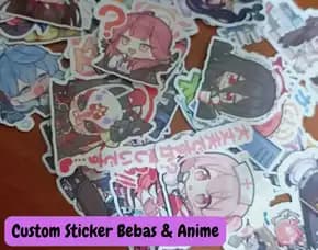 Wa 085i-6252-7635 ( Ry-Store Id ), Sticker Anime Custom Kota Banjar