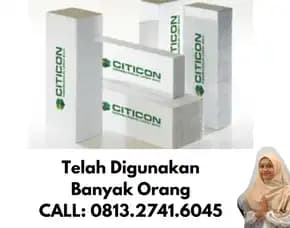 Ready Stok! Bata Hebel Citicon Wonogiri Wonogiri