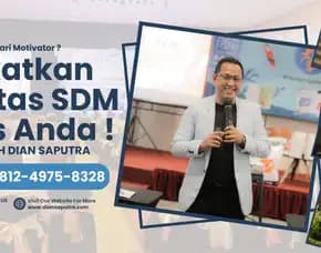 Motivator Sales Jakarta Utara, Lucu Dan Aplikatif, Coach Dian Saputra