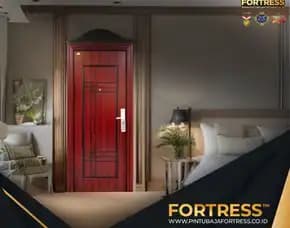 (Fortress) Pintu Motif Kayu Kamar Tidur 1 Daun Di Palu