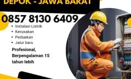 Jasa Tukang Listrik Depok Jawa Barat 0857 8130 6409