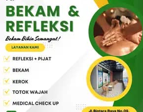 Tempat Terapi Bekam Terdekat Bekasi, Pijat Refleksi Kaki Di Bekasi