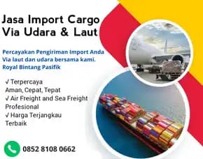 Jasa Import Cargo Via Udara & Laut