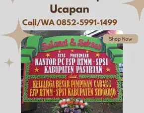 Jual Bunga Papan Ucapan Grand Opening Pasuruan