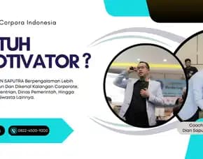 Pembicara Motivator Indramayu, Terpercaya & Solutif, Dian Saputra