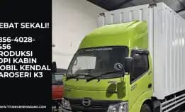 Hebat Sekali! 0856-4028-7456 Produksi Topi Kabin Mobil Kendal Karoseri K3