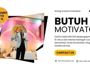 Pembicara Motivator Gunung Kidul, Terpercaya & Solutif, Dian Saputra