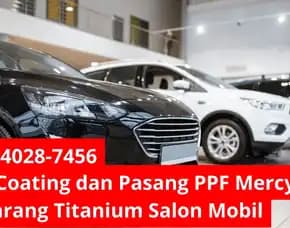 Perisai Maksimal  Jasa Coating Dan Pasang Ppf Mercy Semarang Titanium Salon Mobil