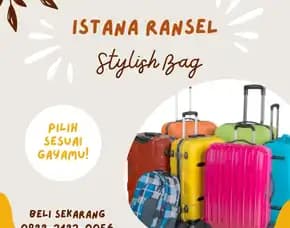 Trendy 0822-3123-0056 Jual Tas Sekolah Ransel Harian Keperluan Sekolah Banjar Semarang Istana Ransel