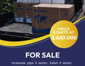 Jual Ac Gree 0,5 Pk Di Gedongtengen, Jogja – Hemat Energi, Sejuk Maksimal!