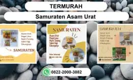 Termurah, 0822-2000-3882 Distributor Samuraten Asam Urat Bojonegoro