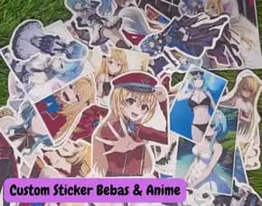 Wa 085i-6252-7635 ( Ry-Store Id ), Sticker Anime Custom Kota Bekasi