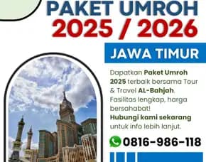 Travel Umroh Eksklusif 2025 Bululawang Malang Al Bahjah