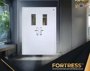 (Fortress) Pintu Plat Minimalis 1 Daun Di Palu