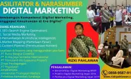 Call 0858-9587-9128 Coach Narasumber Digital Marketing Bnsp Kemendikbudristek Talaud Cirebon Semarang Jogja Depok Rizki Pahlawan