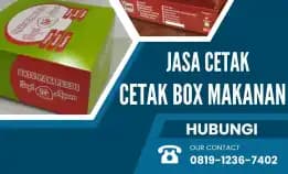 Murah!! Wa.0819-1236-7402 Percetakan Dus Makanan Di Sragen