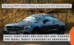 Hasil Kinclong! 085-640-287-456, Pasang Ppf Mobil Mercy Karoseri K3 Semarang