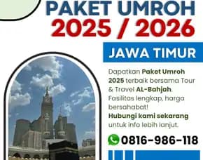 Travel Umroh Reguler 2025 Jabung Malang Al Bahjah