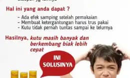 Obat Kutu Rambut Ampuh Dan Telur Kutu Pembersih Kutu Rambut Pembasmi Kutu Rambut Penghilang Kutu Ram