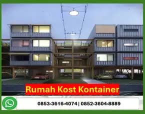 Kontraktor Jasa Pembuatan Rumah Kost Kontainer Minimalis Kapuas