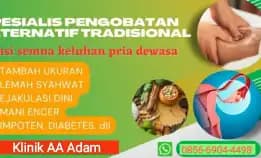 Pengobatan Terapi Vitalitas Pria Bekasi Aa Adam Terbaik Wa 0856-6904-4498